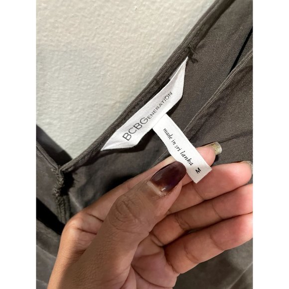 BCBGeneration Womens Woven V-Neck Sleeveless Wide Leg Jumpsuit Size M | S1‎ - Picture 2 of 5